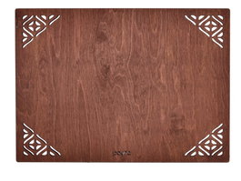 Hermia Corpat - Rose Juego de 6 Salvamanteles de Madera